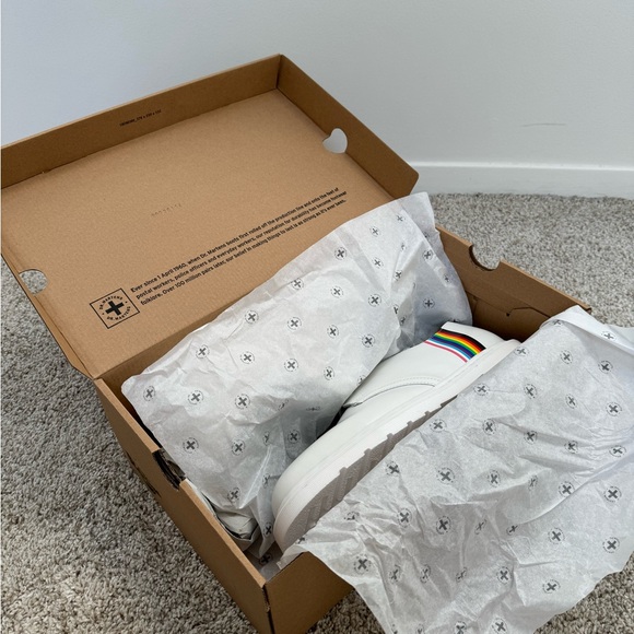 Dr. Martens 1461 for Pride white size 12 - Picture 3 of 8